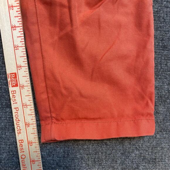 Lucy & Yak Coral Orange Overalls Womens 6 Organic Cotton Straight Leg Dungarees - Picture 10 of 10